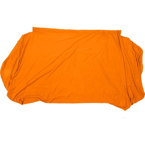 Housse universelle pour vélo, imperméable et résistante au soleil, protège-vélos, moto, scooter et voiture. Couleur : orange. (1/5)