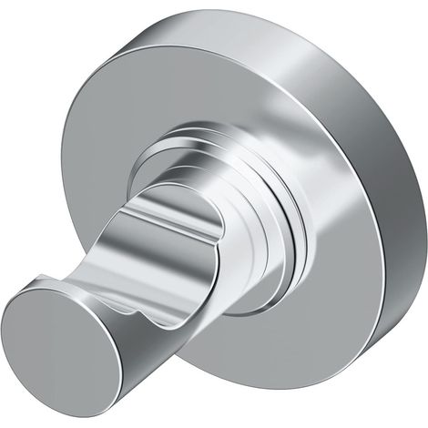 Patère Murale Ronde Crochet Porte Serviette Salle de bain Finition Chrome A9115AA