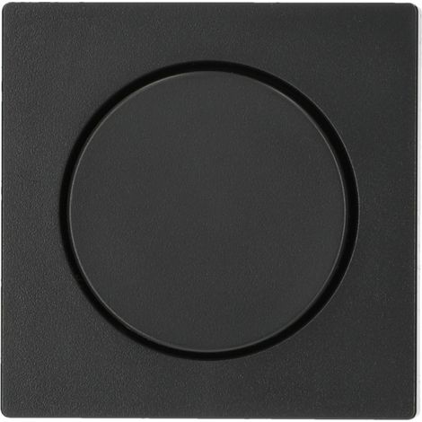 Merten Dimmerabdeckung, System M, anthrazit 07750411107300 Dimmerabdeckung Dimmerabdeckung Merten Merten