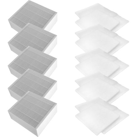Trade-Shop Filter-Set kompatibel mit Vallox ValloPlus 350 MV/SC/SE Lüfter ersetzt 1511 (Filterpaket Nr. 24) - 15in1 (5x Feinfilter, 10x Grobfilter)