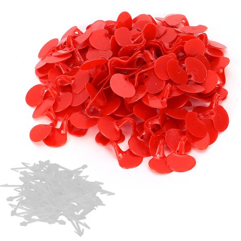Confezione da 100 occhiali protettivi anti-beccata per polli di piccola taglia. (1/5)