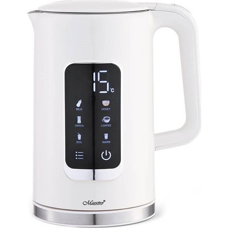 Bollitore elettrico Maestro 1.7l 2200W Bianco [MR-024-WHITE] (1/3)
