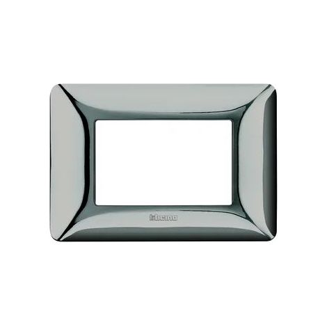 Placca BTICINO Matix 3 moduli cromo AM4803M1GCR