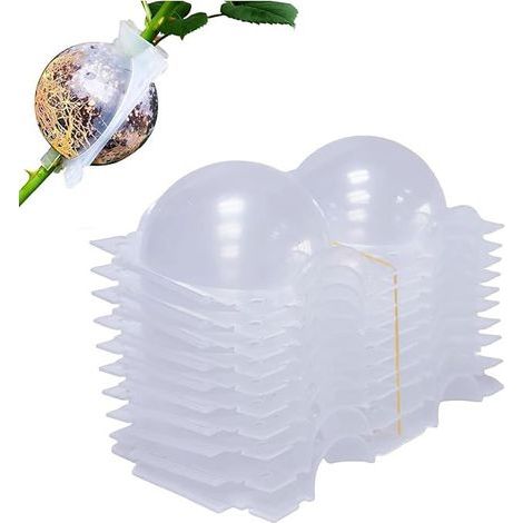 10PCS Germoir Boule de Marcottage Aerien, Godets de Repiquage Germer Pour Plante Germer Intérieur Extérieur Matériel Pour Serre et Semis Bouturage Boule Marcottage Germination Mini Serre Pour Semis (1/5)
