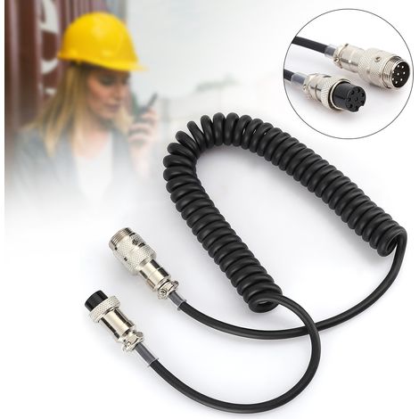 Câble de micro 1,5 m / 4,9 pi avec connecteur 8 broches pour système audio