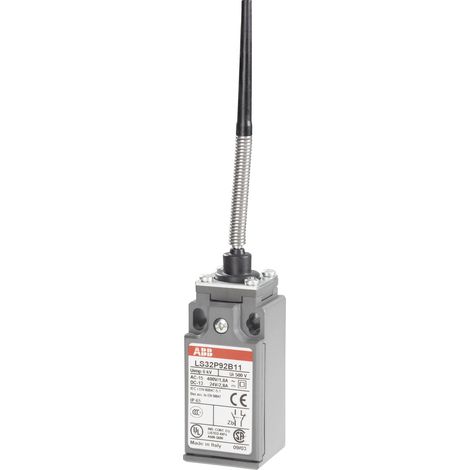 ABB 1SBV010392R1211 LS32P92B11 Endschalter 400 V/AC 1.8 A Federstab tastend IP65 1 St.