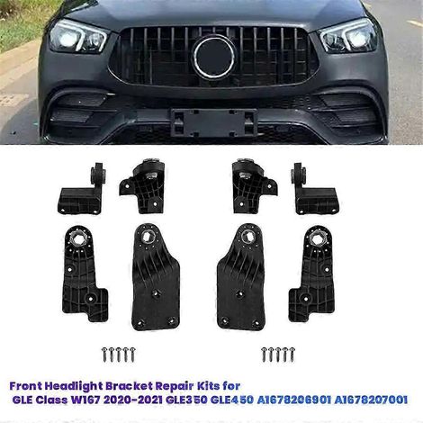 1 par de kits de reparación de soportes de faros delanteros para Mercedes-Benz Clase GLE () (1/4)