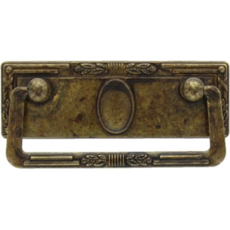 BL MANIGLIA 06060 97X45 MM P.P.OTTONE ANTICATO