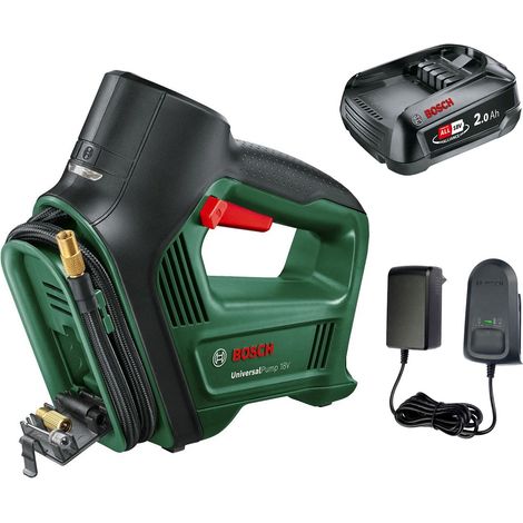 Bosch UniversalPump 18V Cordless Air Pump Compressed Air Car Bike 1 x 2.0Ah Batt (1/5)