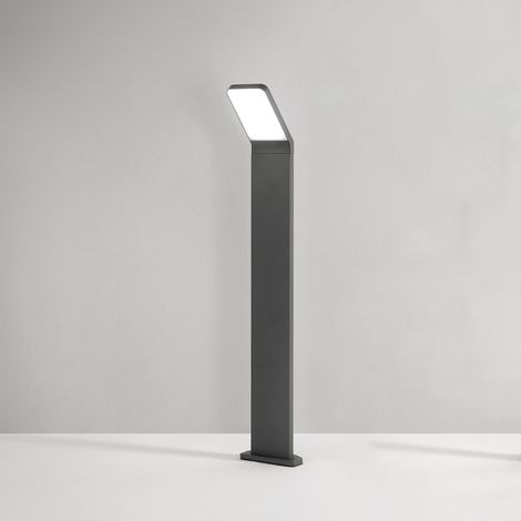 Path paletto in alluminio antracite opaco LED 12W 3000K CRI80 220-240V 50/60Hz 1050Lm IP65 (1/2)