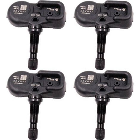 Four 42607-30100 tire pressure sensors suitable for Toyota and Lexus vehicles. (1/5)