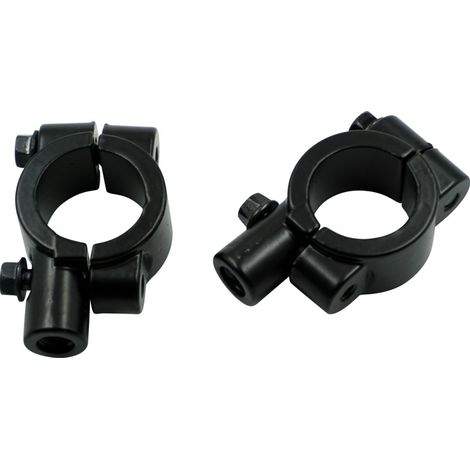 Support de rétroviseur pour guidon de moto, 25 mm (paire) M8 (1/4)