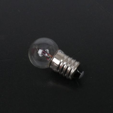 Ampoule E10 G14 à vis 12V 6W blanche P2R pour auto moto scooter (1/2)