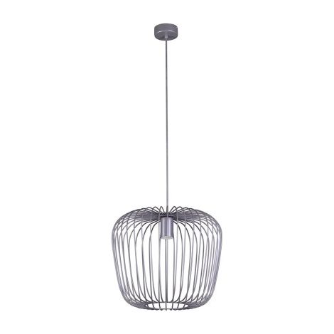 Suspension moderne grise métal Ø35 Kaja Eden K-4100