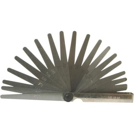 Galga de espesores 0,05 - 1,0 mm 20 cuchillas RICHTER HG620210