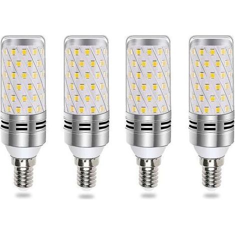 Ampoule LED E14 Mais 16w Blanc Froid 6000k, Équivalent Halogène E14 100w 120w, 1600lm, 360 Lumière, Ac 175