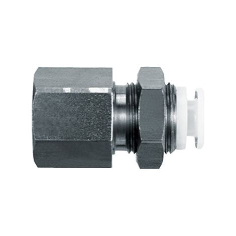 Raccord de cloison SMC KGE vers Rc 1/4 6 mm ( Prix pour Sachet de 2 )