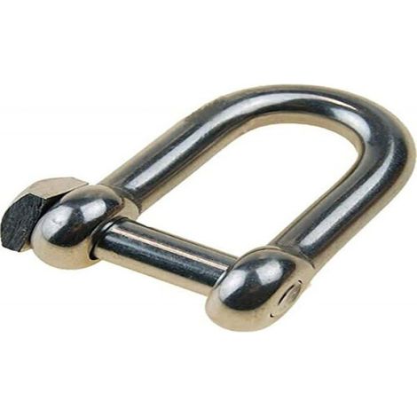 Manille - Emerillon - Acier Inoxydable - Pour Ancrage Bateau - Charge de Travail 1200 kg - 1 Pièce