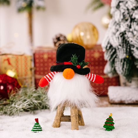 Gnome De Noël - Décoration Lumineuse Avec LED - Veilleuse De Bureau Et De Table - Sans Visage - 1 Pièce (1/4)