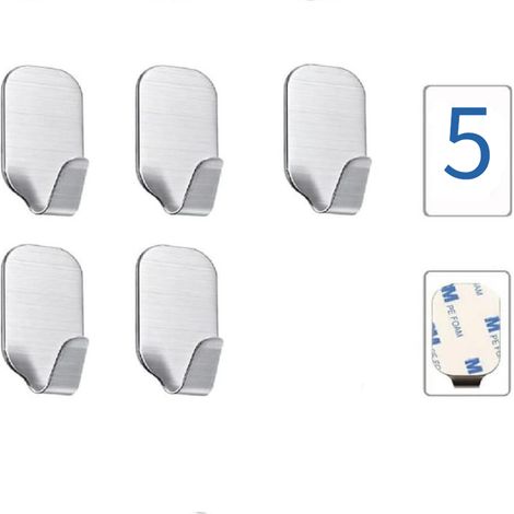 5 unidades de adhesivo 3M resistente para paredes (1/5)
