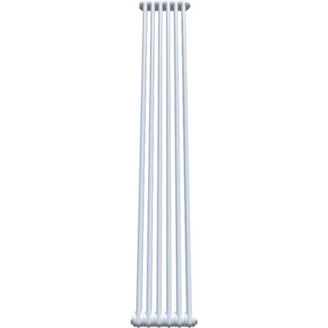 Bircham - White 2 Column Radiator H1800mm x W296mm