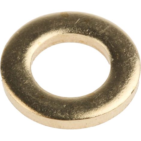 Rondelle plate, M6, Laiton, 6.4mm x 12mm ( Prix pour Sachet de 250 ) (1/2)