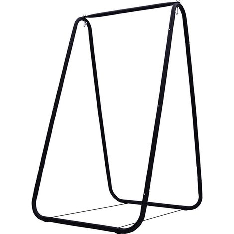FIANAO – Hängesesselgestell – Schaukelgestell – A-Form, hochbelastbar, verformungsbeständig, beschichteter Stahl, rostgeschützt – stabil, ohne Hängesessel – Maße: 85 × 80 × 144 cm (1/5)
