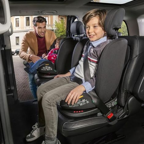 Chicco Mokita i-Size Seggiolino auto convertibile 76-150 cm ISOFIX Top Tether Grigio Nero