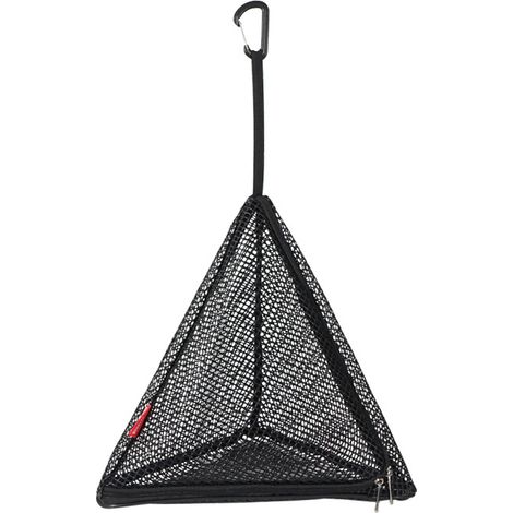 Filet de séchage de camping-filet de rangement triangulaire extérieur filet de camping sur le terrain panier suspendu filet de pique-nique à la maison,30×32.5cm (1/5)