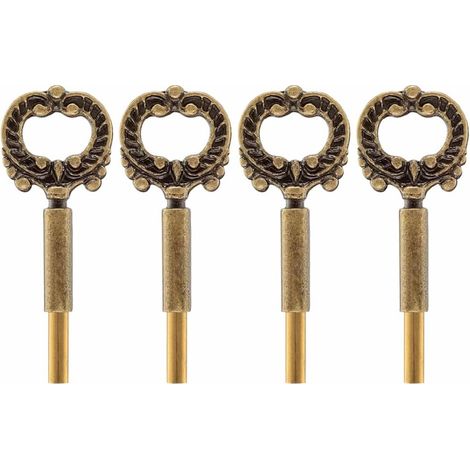 Set of 4 rotary on/off switches for bronze lamps (1/5)