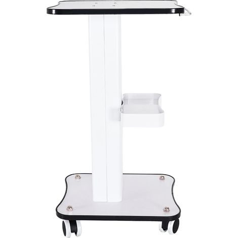 Chariot de Salon, Design Multi-Niveaux, Organisateur Mobile, BLANC (1/2)