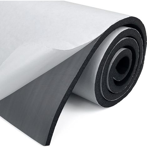 Neoprene Foam Sheet Self Adhesive Multifunctional Foam Sheet (Black, 300mm x 6mm x 1.5m) (1/5)