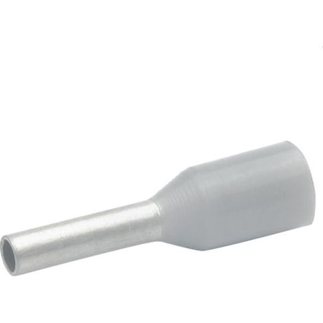 Klauke Aderendhülse n. DIN 0,75qmm 12mm grau VZ isoliert 47012