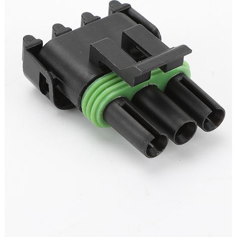 Delphi DJ3031Y-2.5-21 Wasserdichter und staubdichter 4-poliger Stecker für Kfz-Kühlersensoren (1/4)