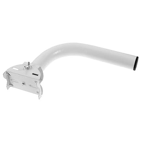 Support De Montage pour Mât Antenne Réglable Robuste Installation Extérieure Fixation Murale Sécurisée Réglage Angle Facile Directionnelles Et Points Accès sans Fil Extér -