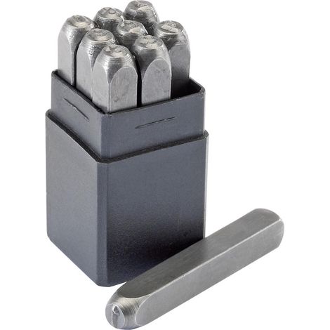 Outil de marquage Draper number stamping tool finition noire acier trempé
