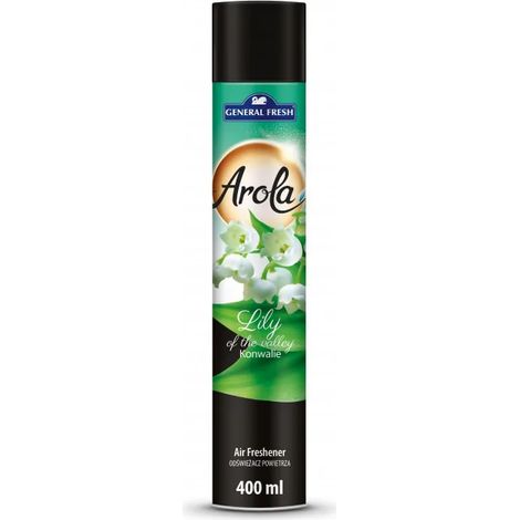 POL-HUN Arola 400ml - Deodorante per ambienti al profumo di mughetto, Spray