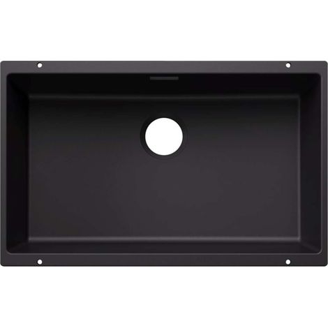 Blanco Subline 700 - Silgranitspüle, 73x46 cm, schwarz 527802