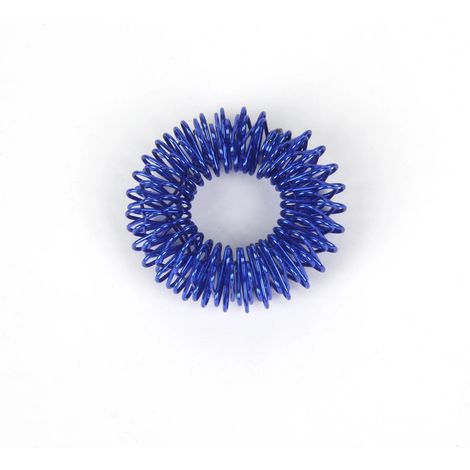Lot de 5 anneaux de massage pour les doigts, massage par acupression et dessin, relaxation des doigts et des mains, outil de bien-être et de massage corporel04961-AquaForge