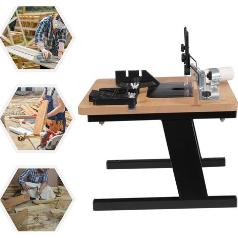 YISSALE – Table de toupie MDF rectangulaire 43x40cm – Charge 200kg – Usinage stable et précis – Pour bois dur et teck (1/5)
