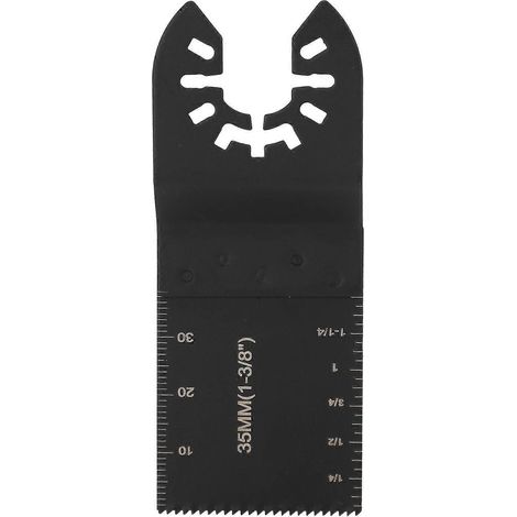 Lame de scie oscillante universelle pour plastique, métaux tendres, bois, outils manuels, 35 mm