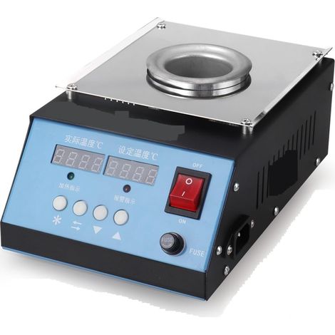 Pot à souder en Alliage numérique 250W, Four de d'étain, thermorégulation, Bain de dessoudage, réglable à 30600 degrés (1/5)