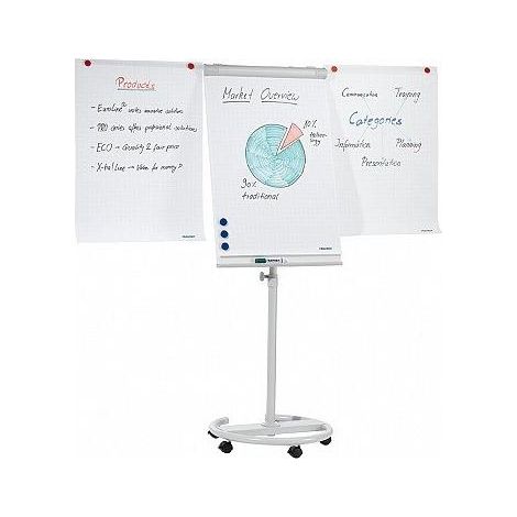 Franken Flipchart Pro 2023 Bianco per Riunioni in Ufficio