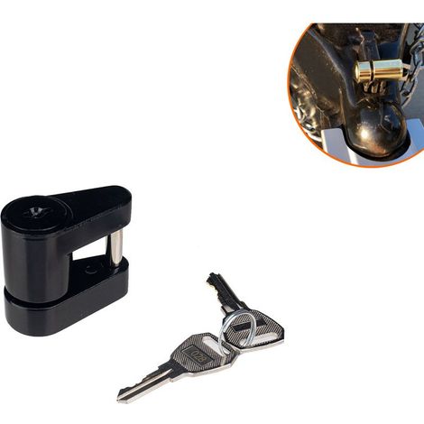 Pkw-Anhängerkupplung – Schlossdurchmesser: 1/4" – Spannweite: 3/4" – Zum Ziehen von Wohnmobilen, Booten und Lkw (1/5)
