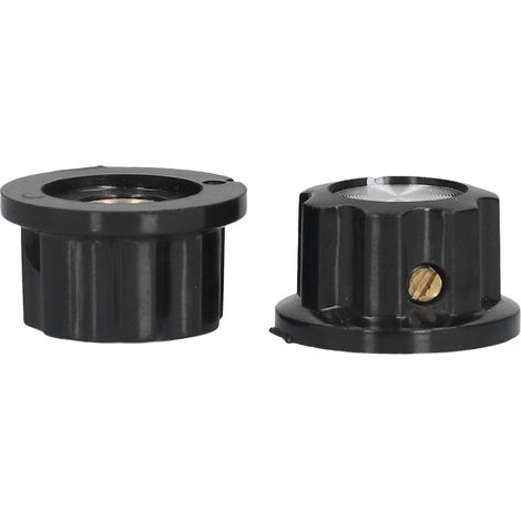 Bouton de potentiomètre 50 pièces, noyau laiton, plastique technique, 20mm, BEMA02, poignée de réglage de remplacement (1/5)