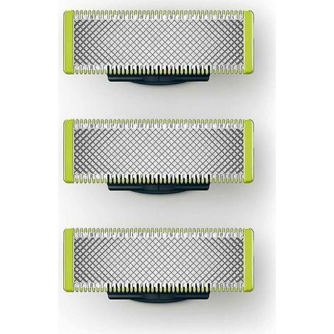 3 lames de rechange pour rasoir Philips Oneblade (1/4)