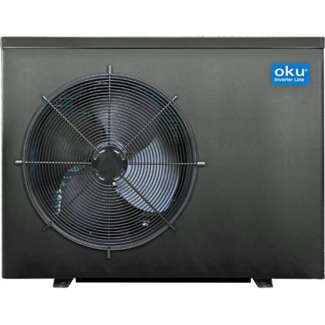 Wärmepumpe OKU Inverter-Pro Beckengröße 30-50 m³ 12,5 kW (1/2)