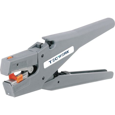 Pince à dénuder automatique L.190mm 0,08-6 (AWG 28-10)mm² TECWERK (1/2)
