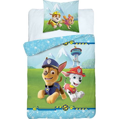 Parure de lit enfant Pat'Patrouille 160x200 coton (1/3)