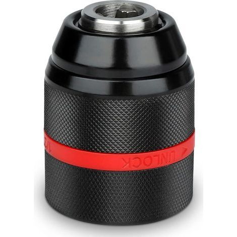 Mandrin Sans Clé, 2-13mm Mandrin à Serrage Rapide 1/2-20UNF Mandrin Autoserrant Perceuse Sans Fil, Mandrin de Perçage à Main Sans Clé, Mandrin de Forage Auto-Serrant à Changement Rapide (1/5)